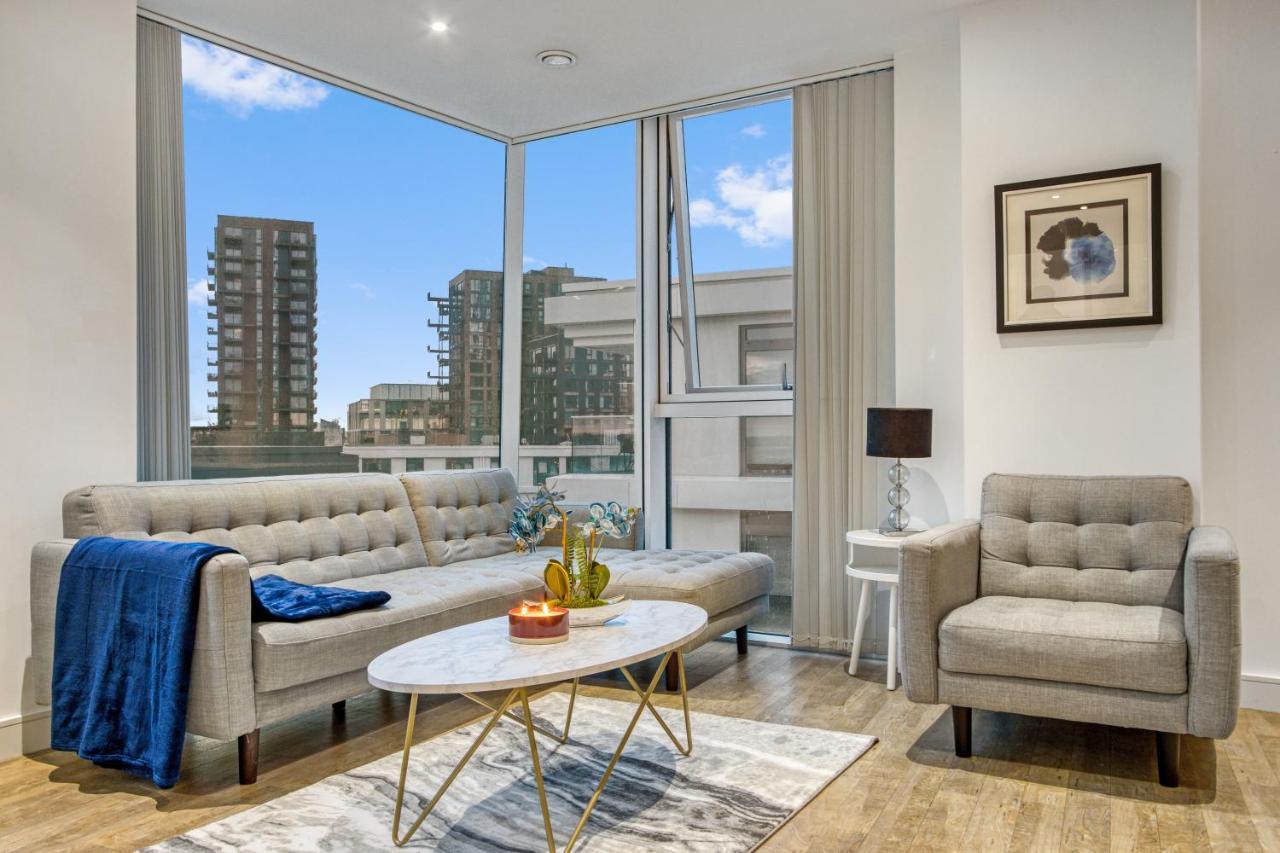 런던 2 Bed 2 Bath Next To Nine Elms Station - Zone 1 아파트 외부 사진